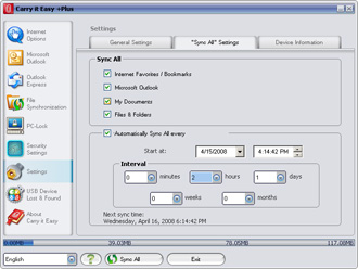 Carry it Easy +Plus General Settings Carry it Easy +Plus General Settings