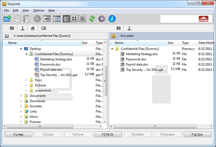 EasyLock Encryption