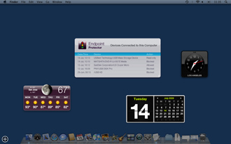 Endpoint Protector Mac OS X Widget Endpoint Protector Mac OS X Widget